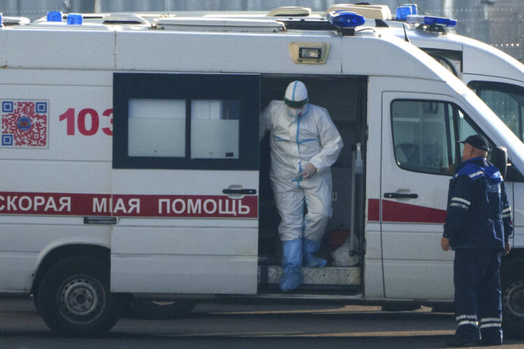 Tue. 9:16 a.m.: Hard-hit Russia sets another daily record for COVID deaths